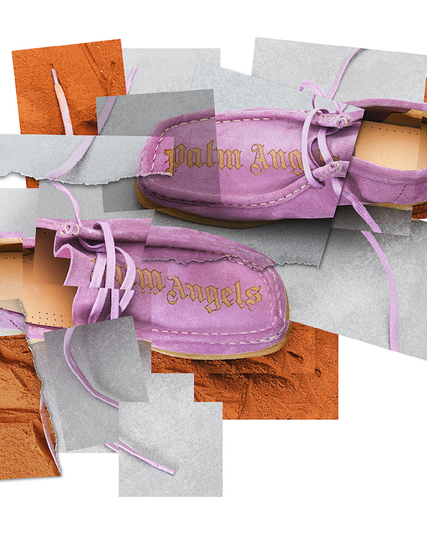 Clarksのワラビーを再解釈 Palm Angels、コラボモデル発売