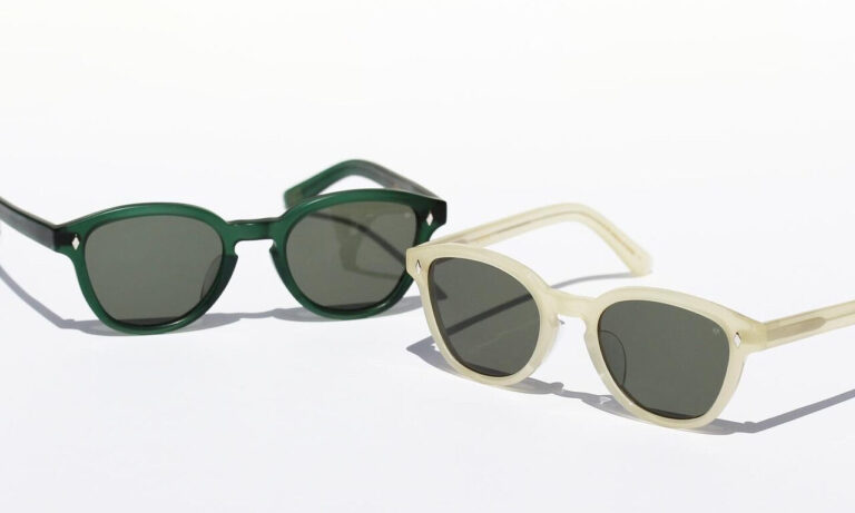 ayame × 麺散、コラボサングラス発売。うどんとネギのカラーを展開