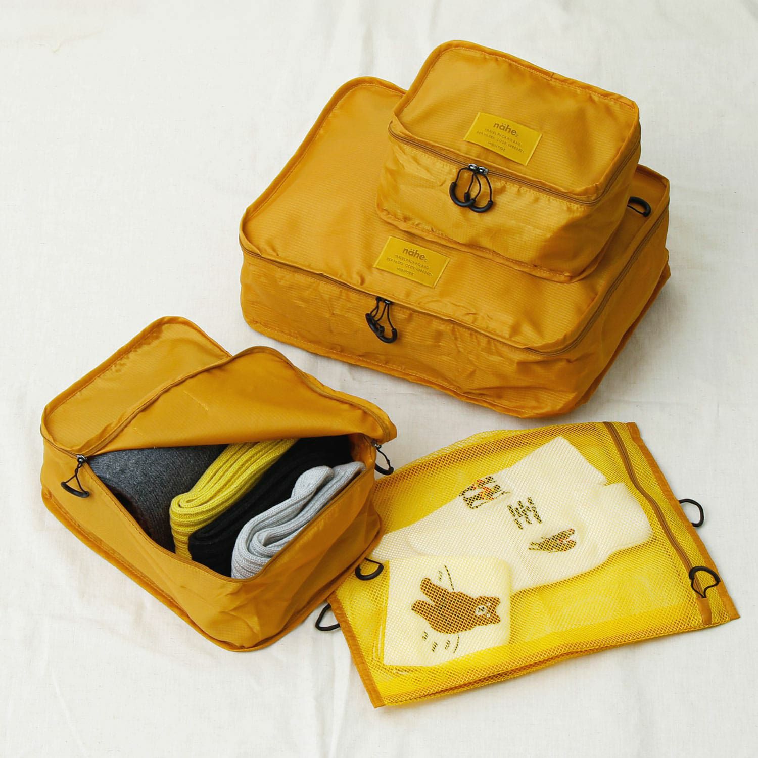 nahe ネーエ | トラベルパッキングバッグ 3pack | HIGHTIDE