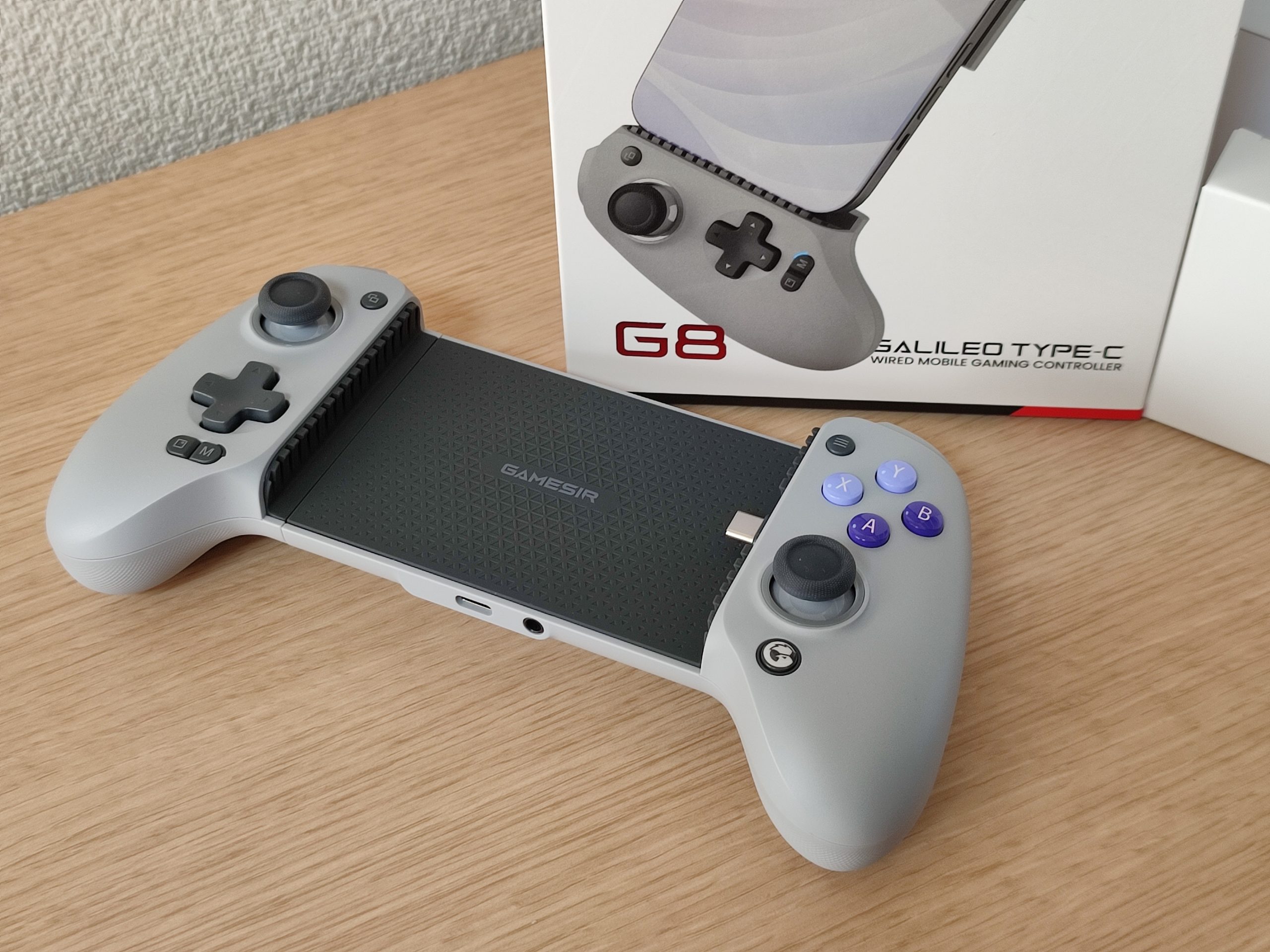 GameSir G8 Galileoレビュー！USB Type-C接続のスマホコントローラー