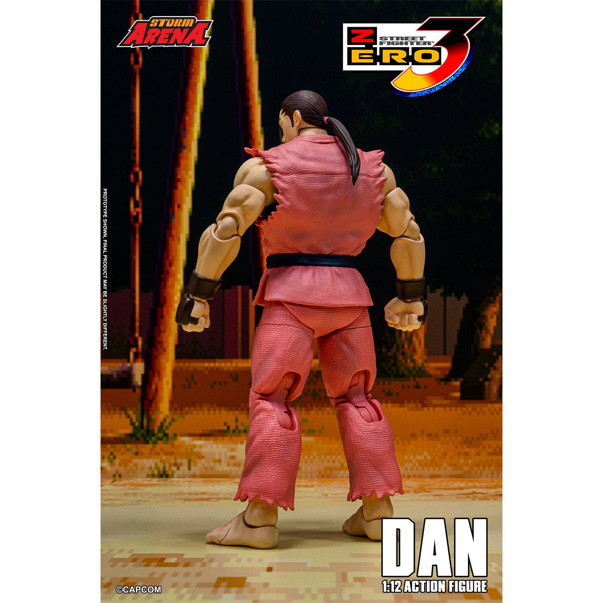 Storm Collectibles Street Fighter Zero 3: DAN 1/12 Scale Action Figure