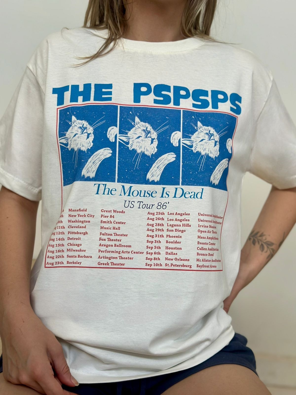 Camiseta The Pspsps - Off-White