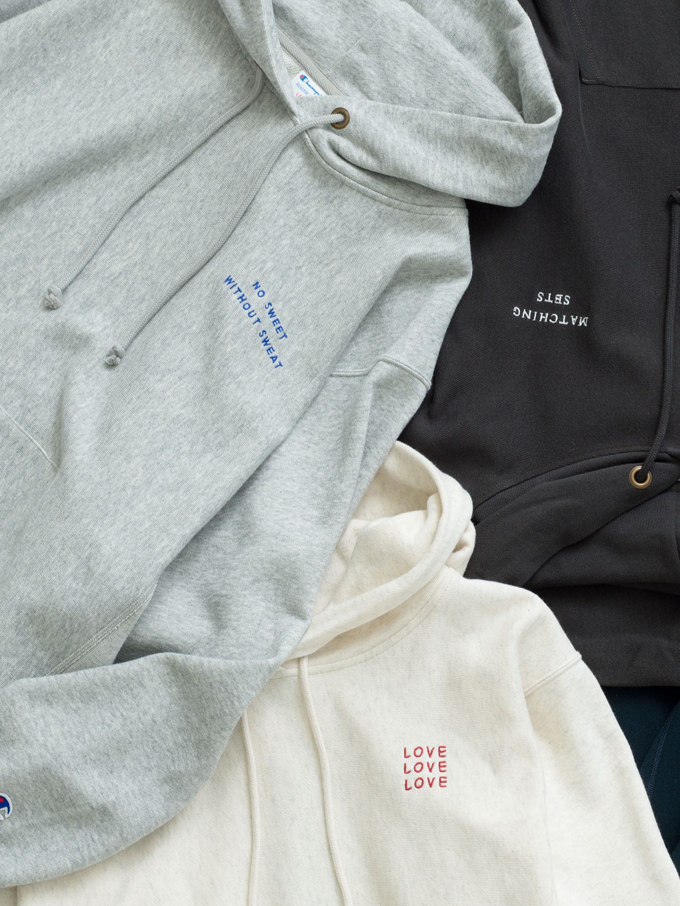 RHC ロンハーマン」から「チャンピオン」別注スウェットが発売