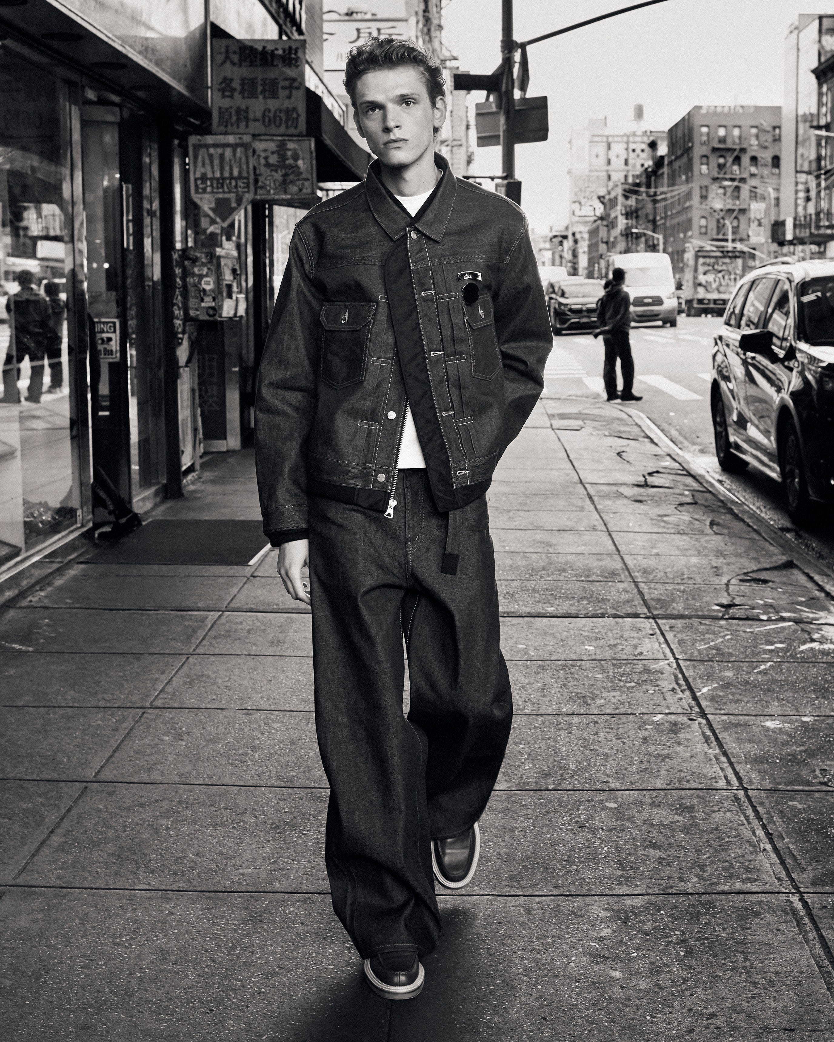 リーバイス×サカイ、ハイブリッドな美学が光る最新コラボコレクション