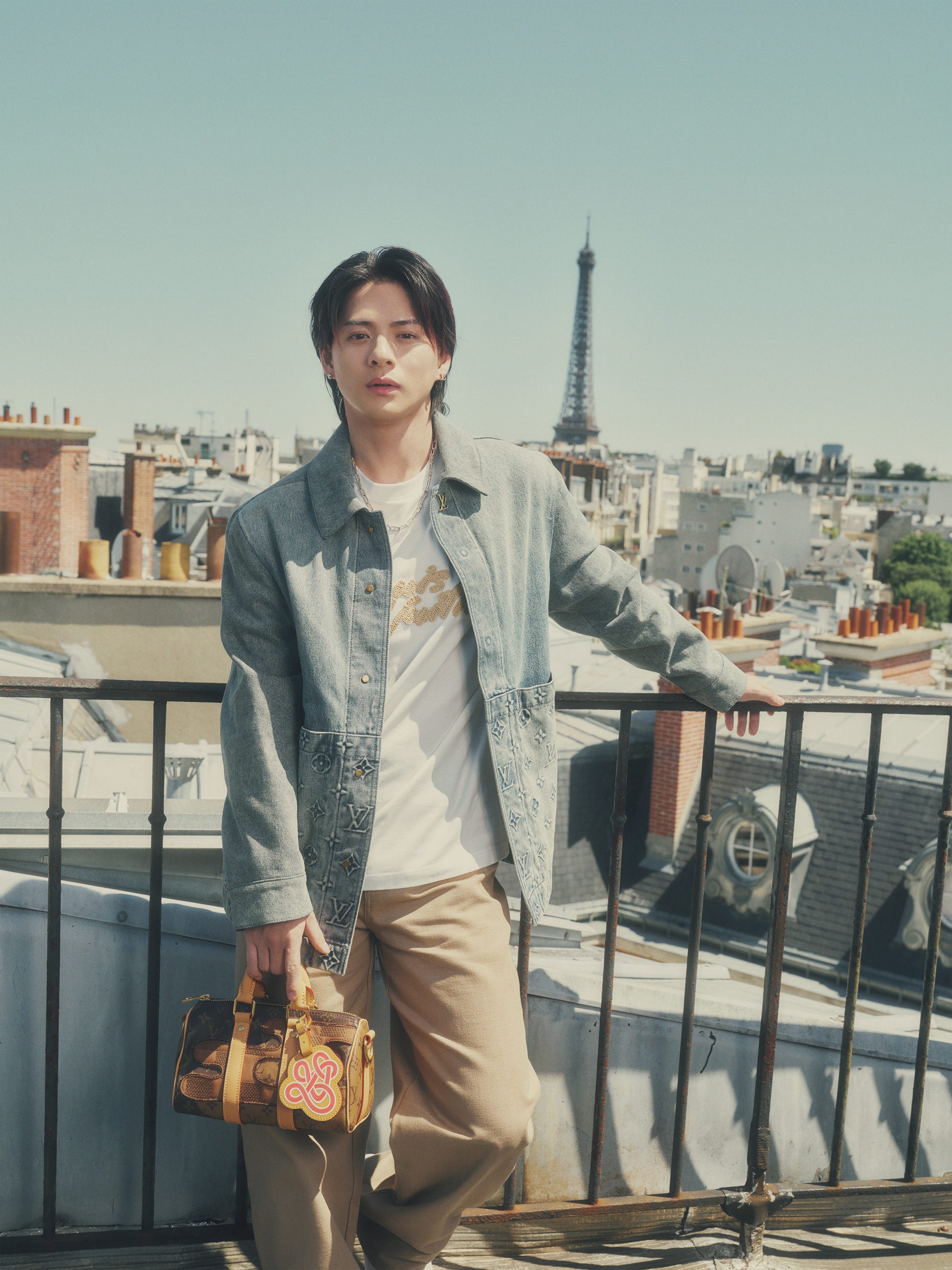 平野紫耀、パリで見つけたルイ·ヴィトンの新たな景色｜ハーパーズ