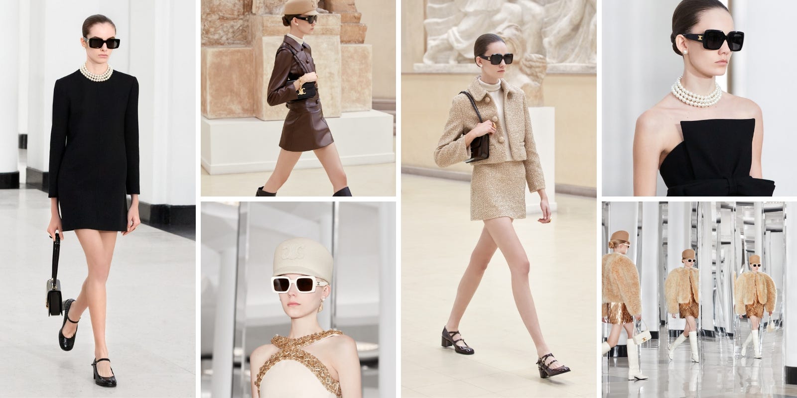 セリーヌ」2024 ウィンターコレクション “トリオンフ”と紡ぐ'60年代の