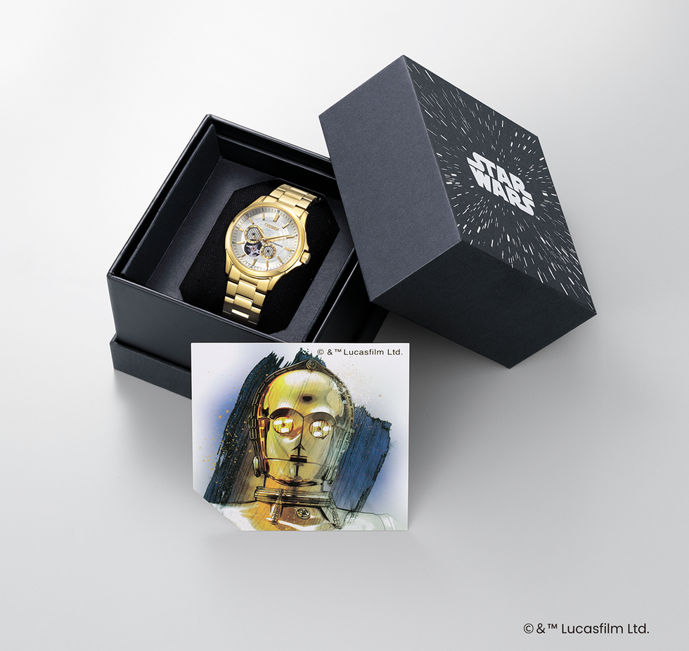 シチズンコレクションの数量限定の新作時計は『スター‧ウォーズ』の