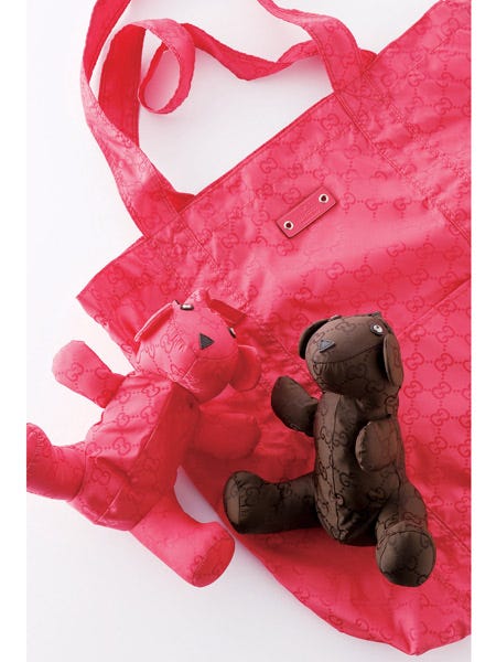 グッチのテディベア型エコバッグ