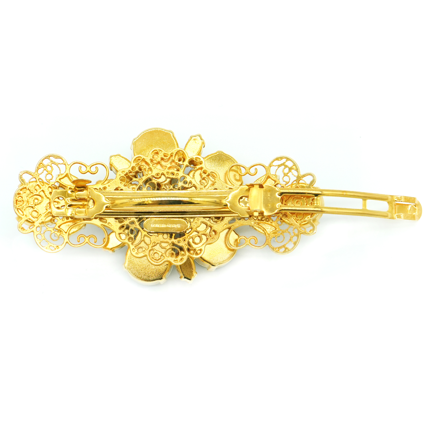 DOLCE＆GABBANA ヘアアクセサリー バレッタ 花