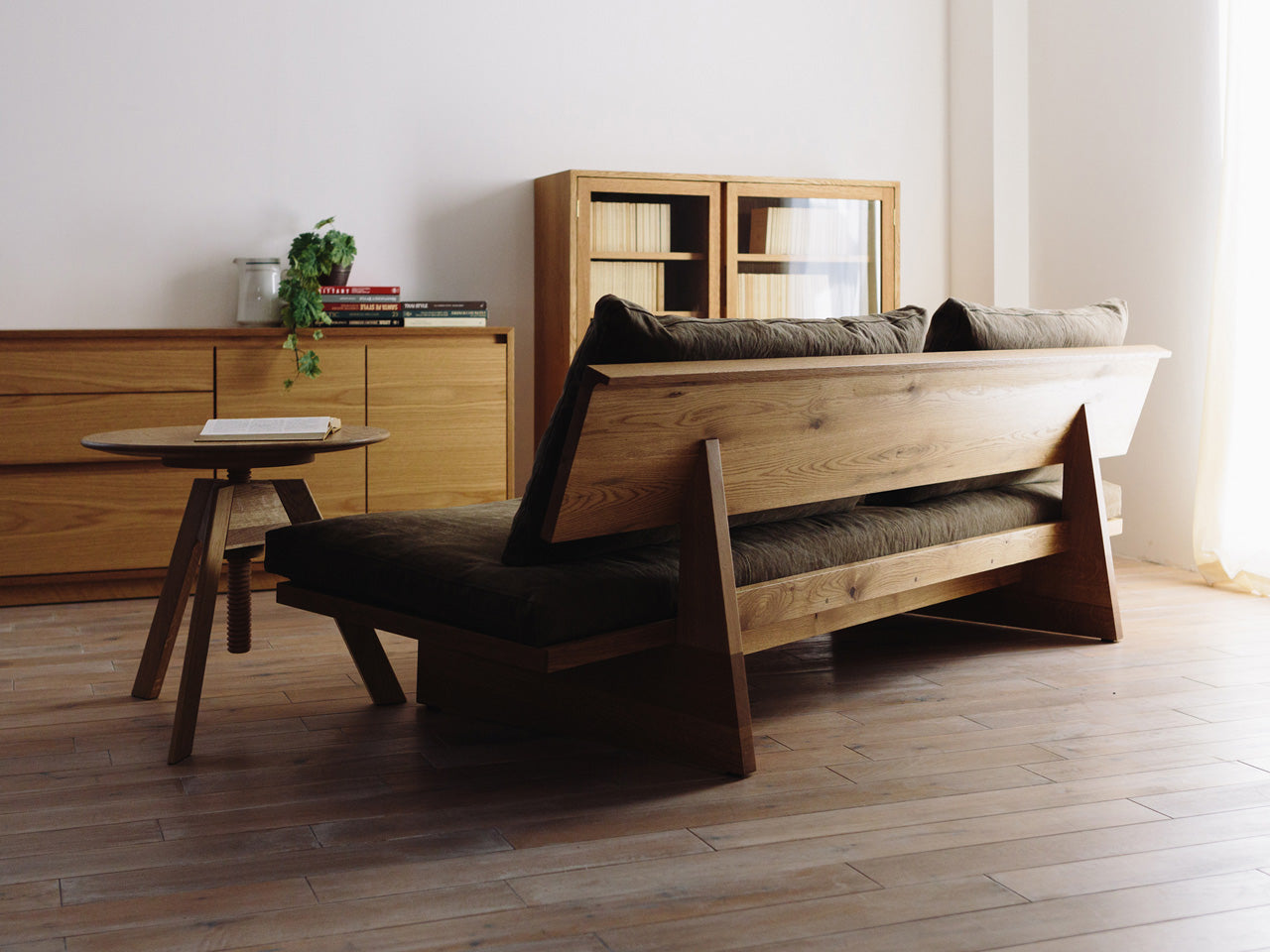 FREX ウッドソファ126 - 広松木工