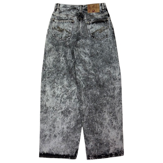 2025-26AW Martine Rose ZIP HEM JEAN - GREY ACID WASH 商品詳細