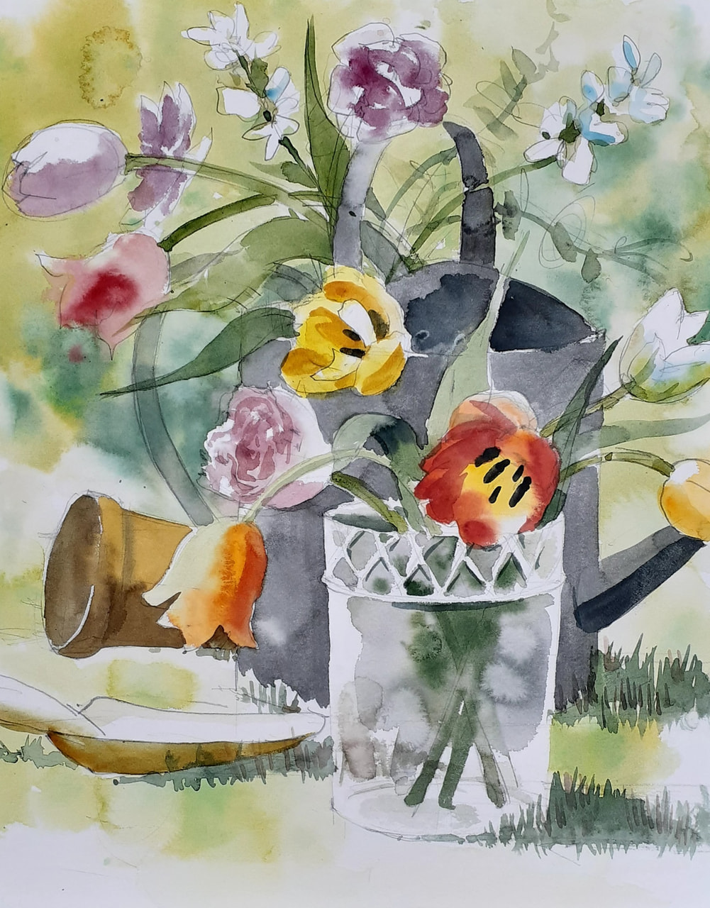 コヤマ大輔の透明水彩ー風景・描き方による仕上がりの違いを考えるー