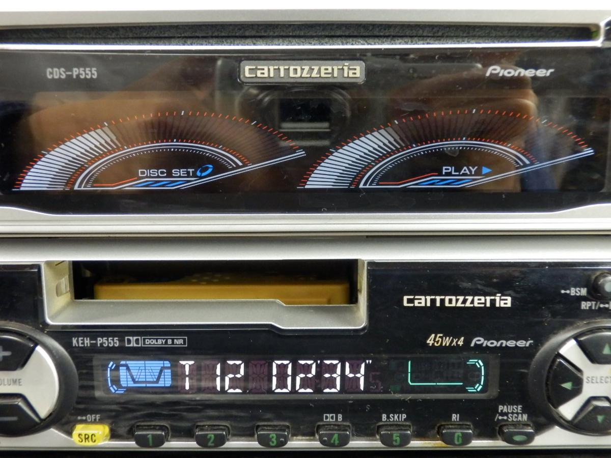 carrozzeria CDS-P555 KEH-P555 CD/Cassette deck - Japanese