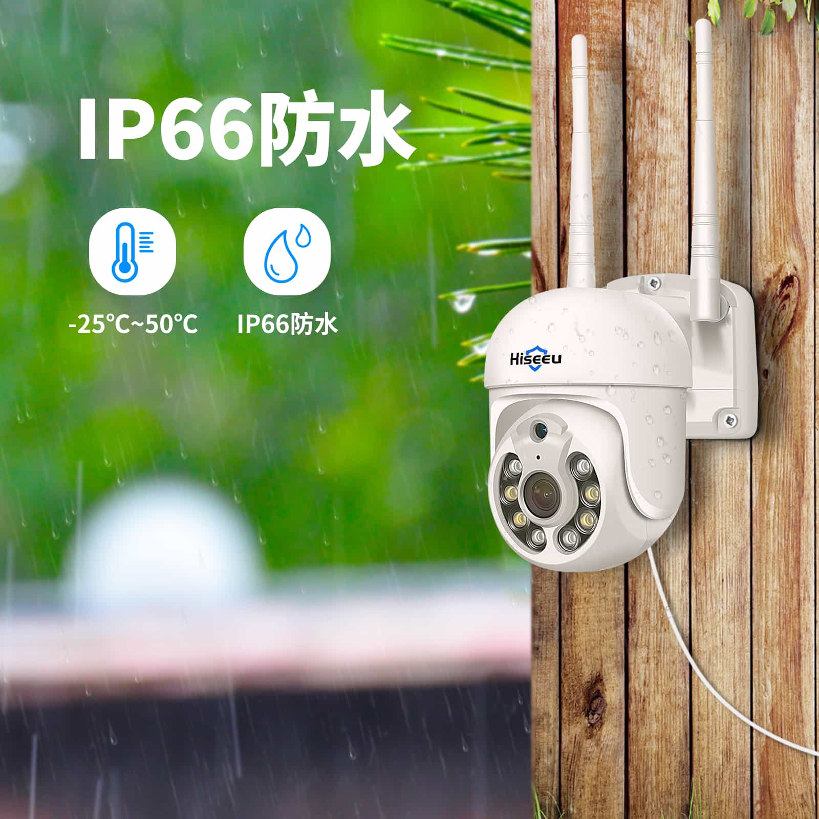 500万画素・ネットワークカメラ】防犯カメラ 5倍ズーム パンチルト IP