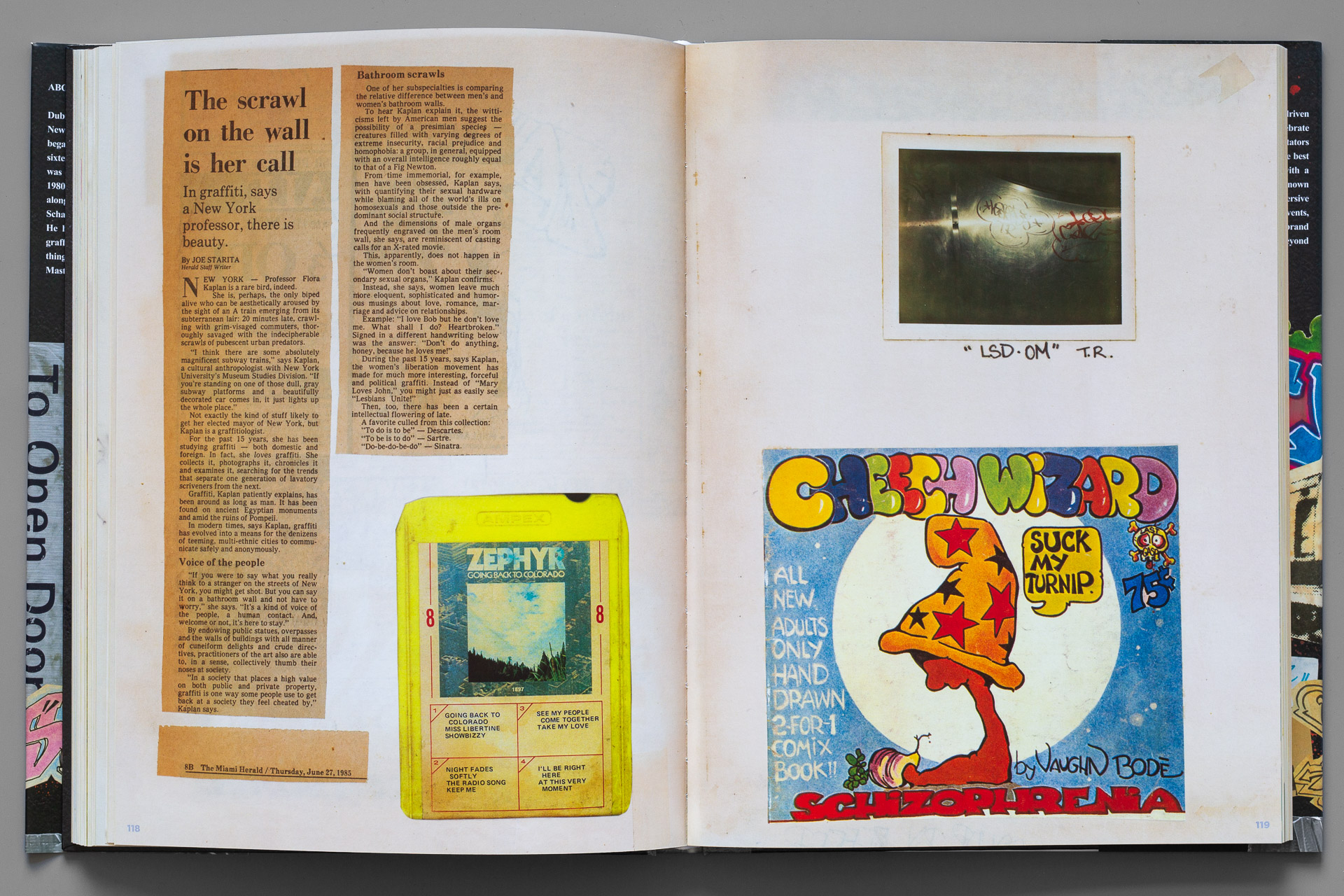 ZEPHYR – Graffiti Black Book/Scrapbook: 1978 & Beyond - Hitzerot Shop