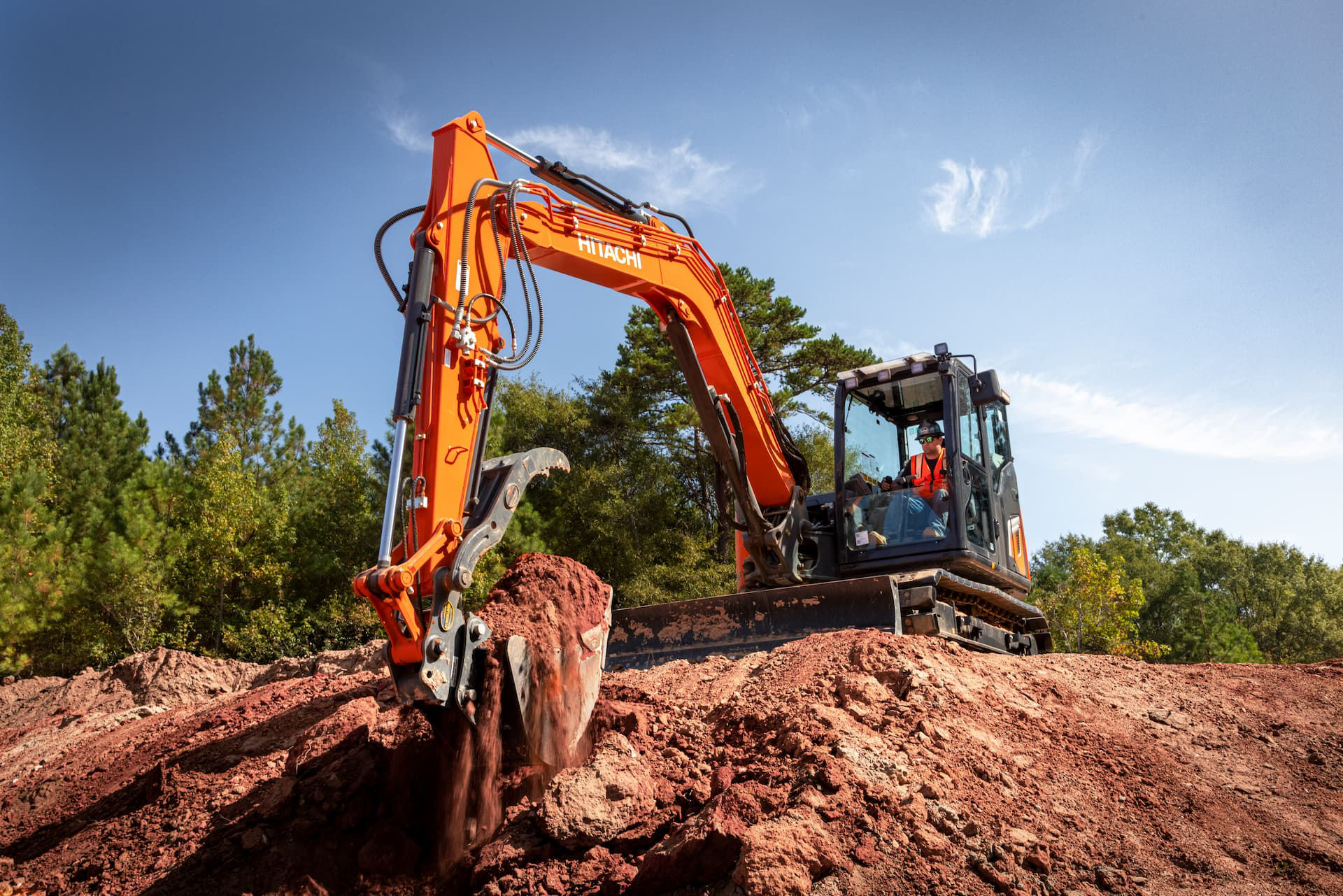 ZX85USB-7 Compact Excavators - Hitachi Construction Machinery Americas