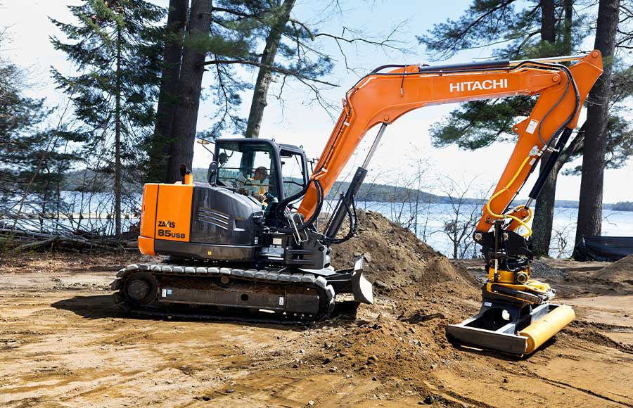 ZX85USB-5N Compact Excavators - Hitachi Construction Machinery
