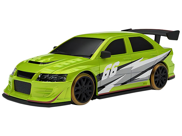 1/76 C66 Green Drift Car［ 1/76スケール C66グリーン ドリフトカー