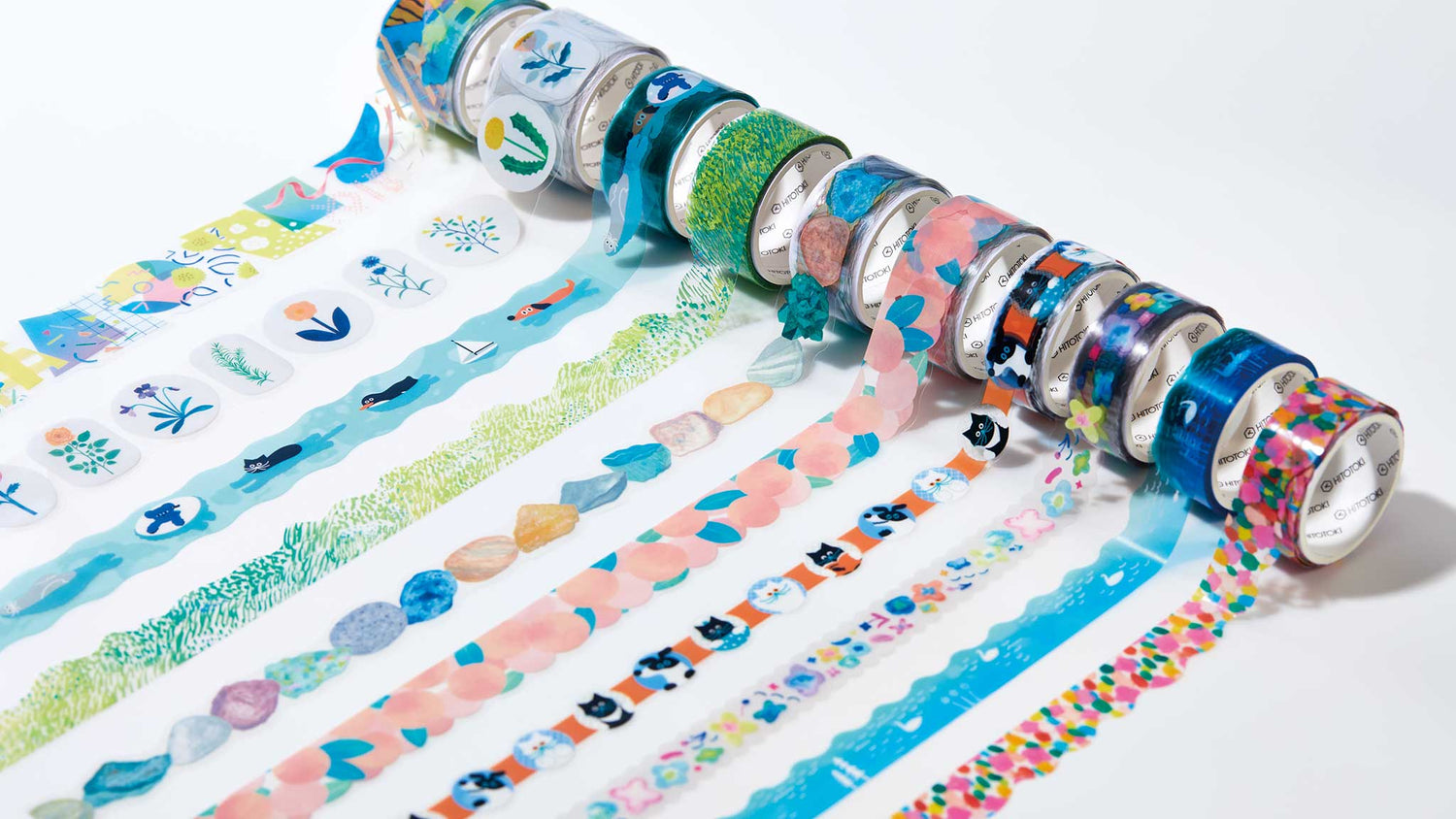 SODA コラージュ (30mm) CMTD30-002 (型抜き) 透明 マスキングテープ