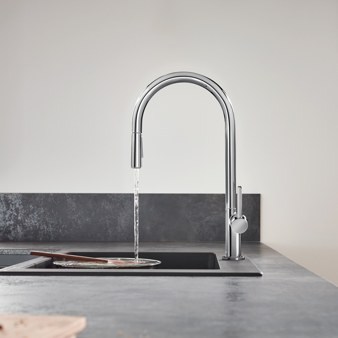 Talis M54 シングルレバーキッチン混合水栓 引出式 210(シャワー切替