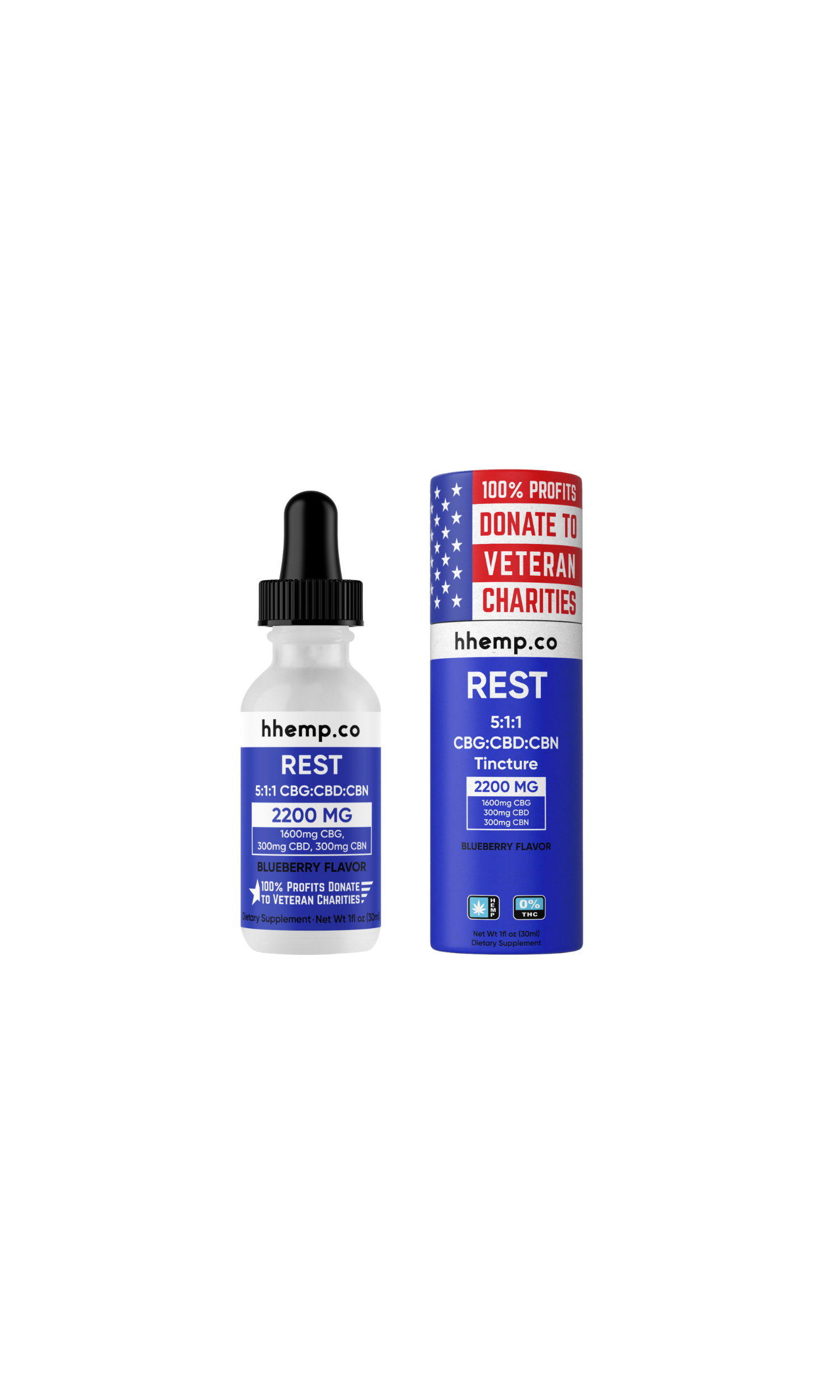 hhemp.co CBD + CBG Tincture