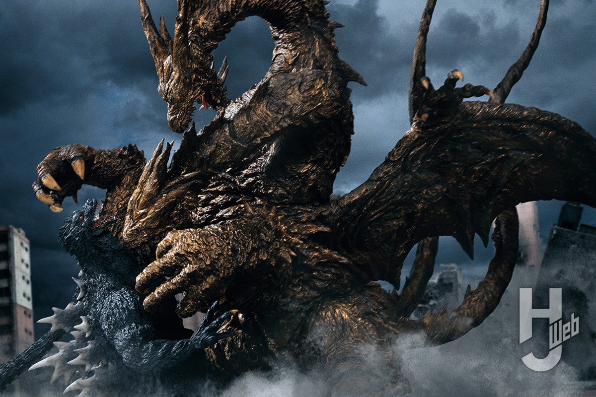 カイザーギドラとゴジラの対決を立体化！【ゴジラ FINALWARS】 – Hobby