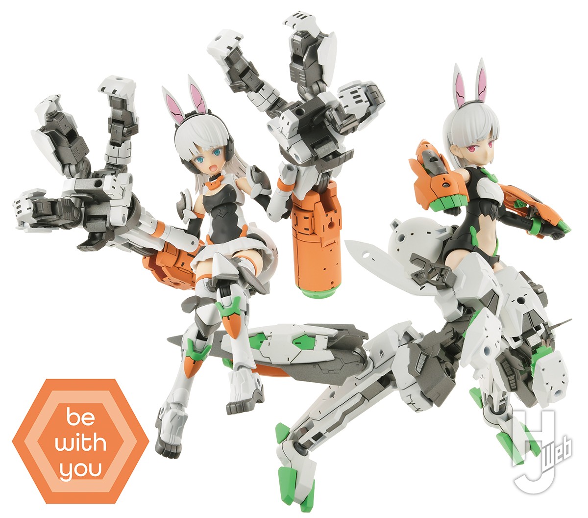 ウサギな30MS「リリネル」＆「ララネル」をコーディネイト！カラー