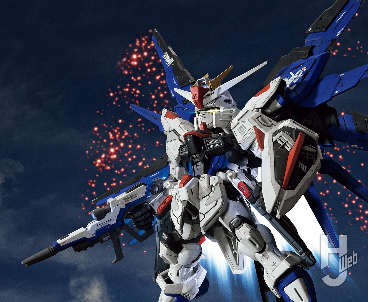 MGSD フリーダムガンダム」をキットを活かしつつピンポイント