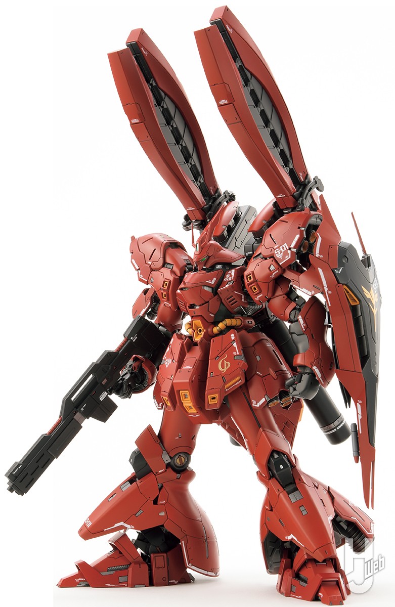 RG MSN-04FF サザビー」をさらにディテールアップ！ ダブル・ホーン