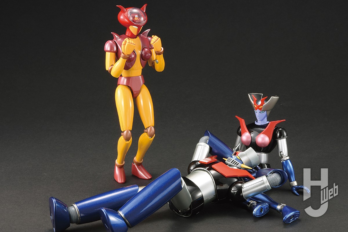 超合金魂アフロダイAとミネルバXがより女性型らしくリニューアル