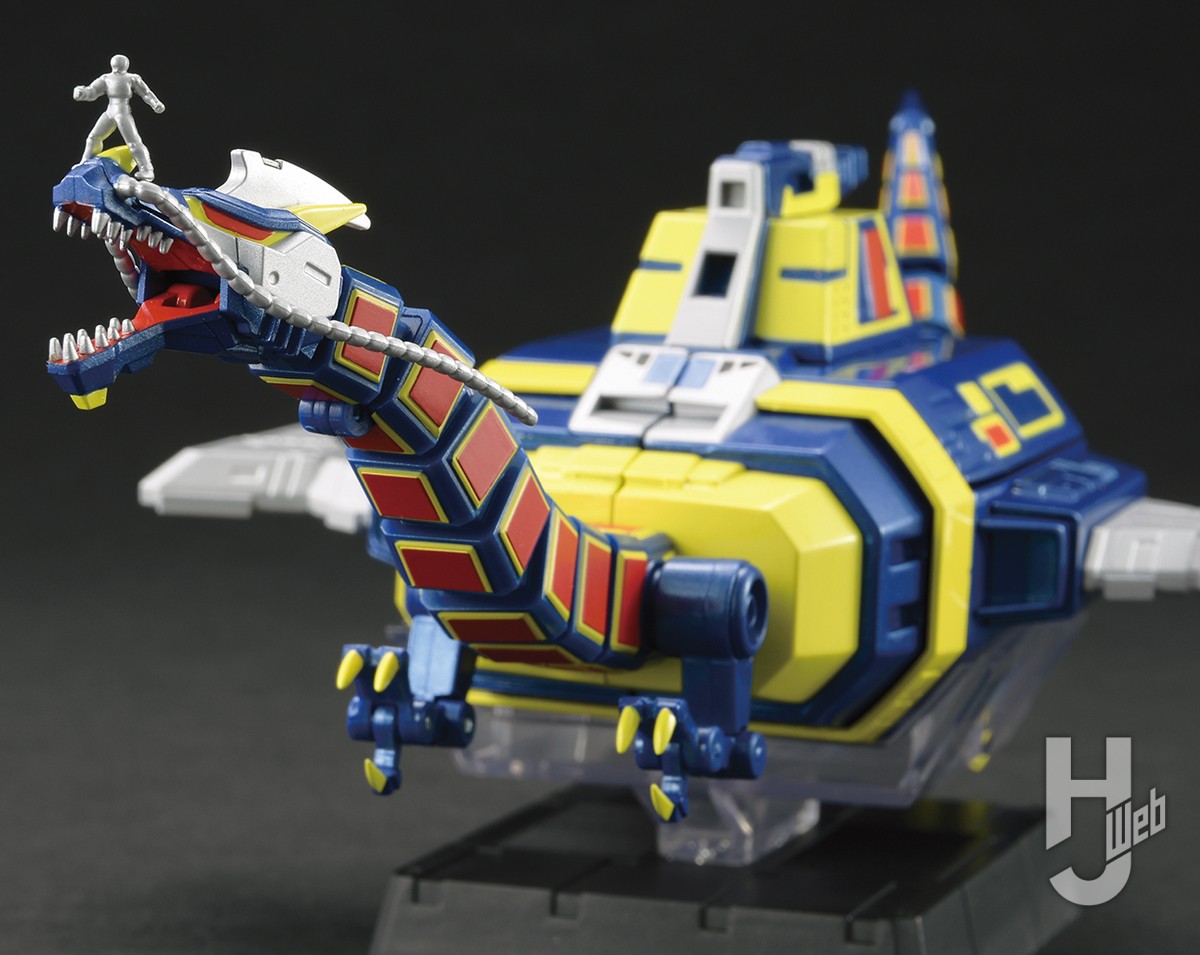 発売間近の「超合金魂 GX-106 電子星獣ドル＆ギラン円盤」ギミック満載