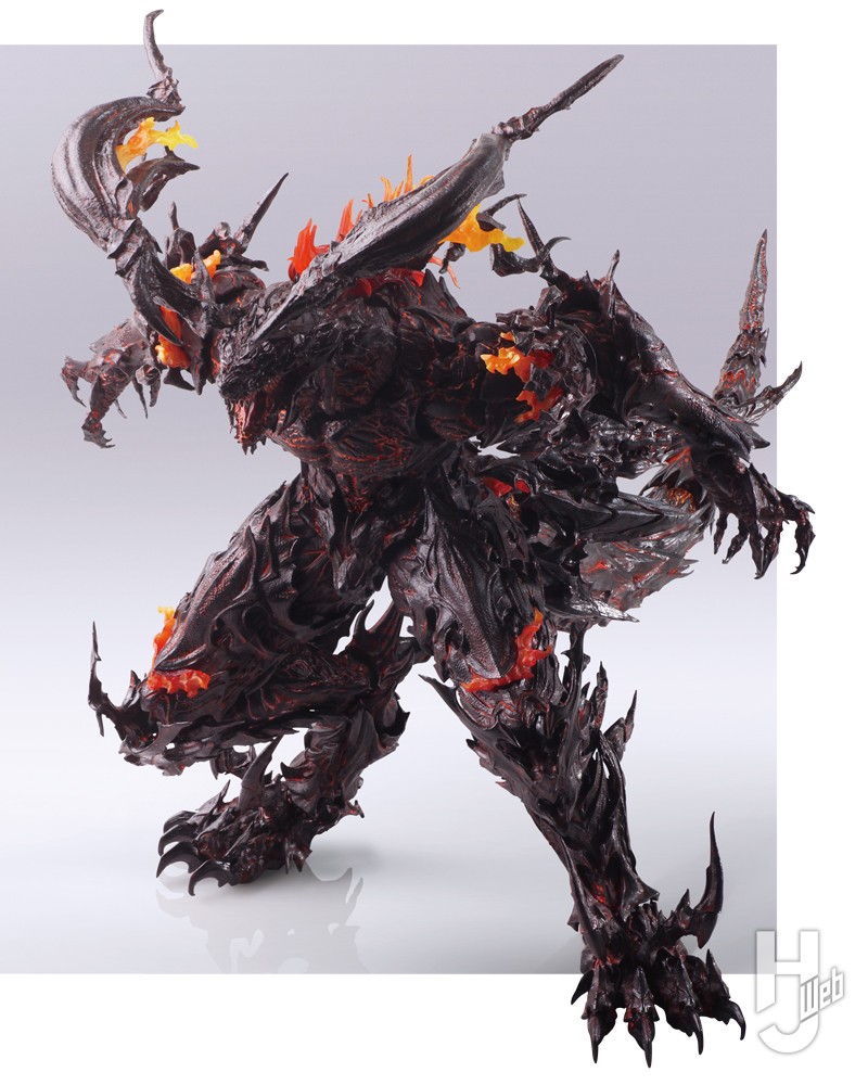 ファイナルファンタジー16』召喚獣イフリートが31.5cmの巨大フィギュア