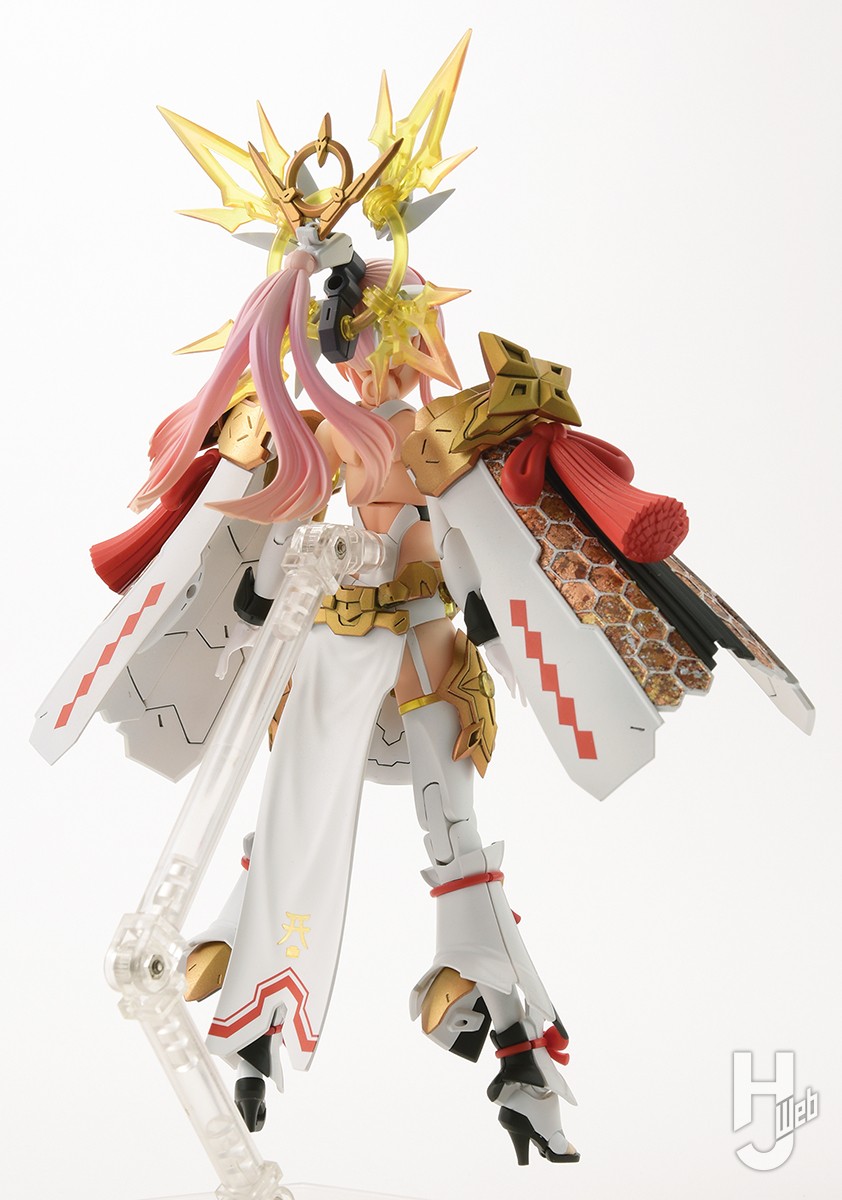 朱羅系列最新キット「皇巫 アマテラス レガリア」を製作！ワンポイント