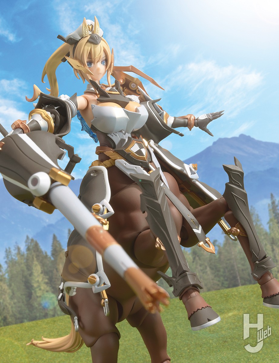 アルカナディア”の「エレーナ」発売！異彩を放つ“獣人”美少女プラモを