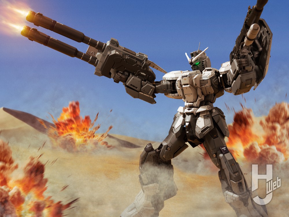 ガンプラ】斬新なアレンジでオリジナルのフルアーマーガンダムを製作