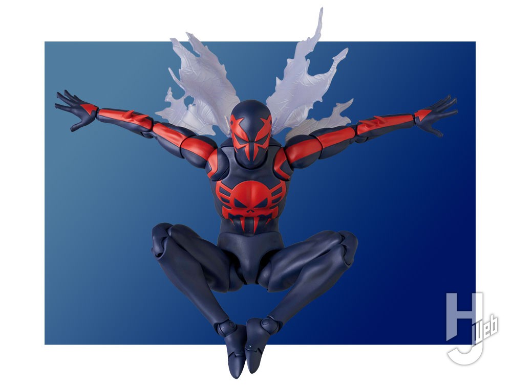 コミック版の「スパイダーマン2099」が可動フィギュアに