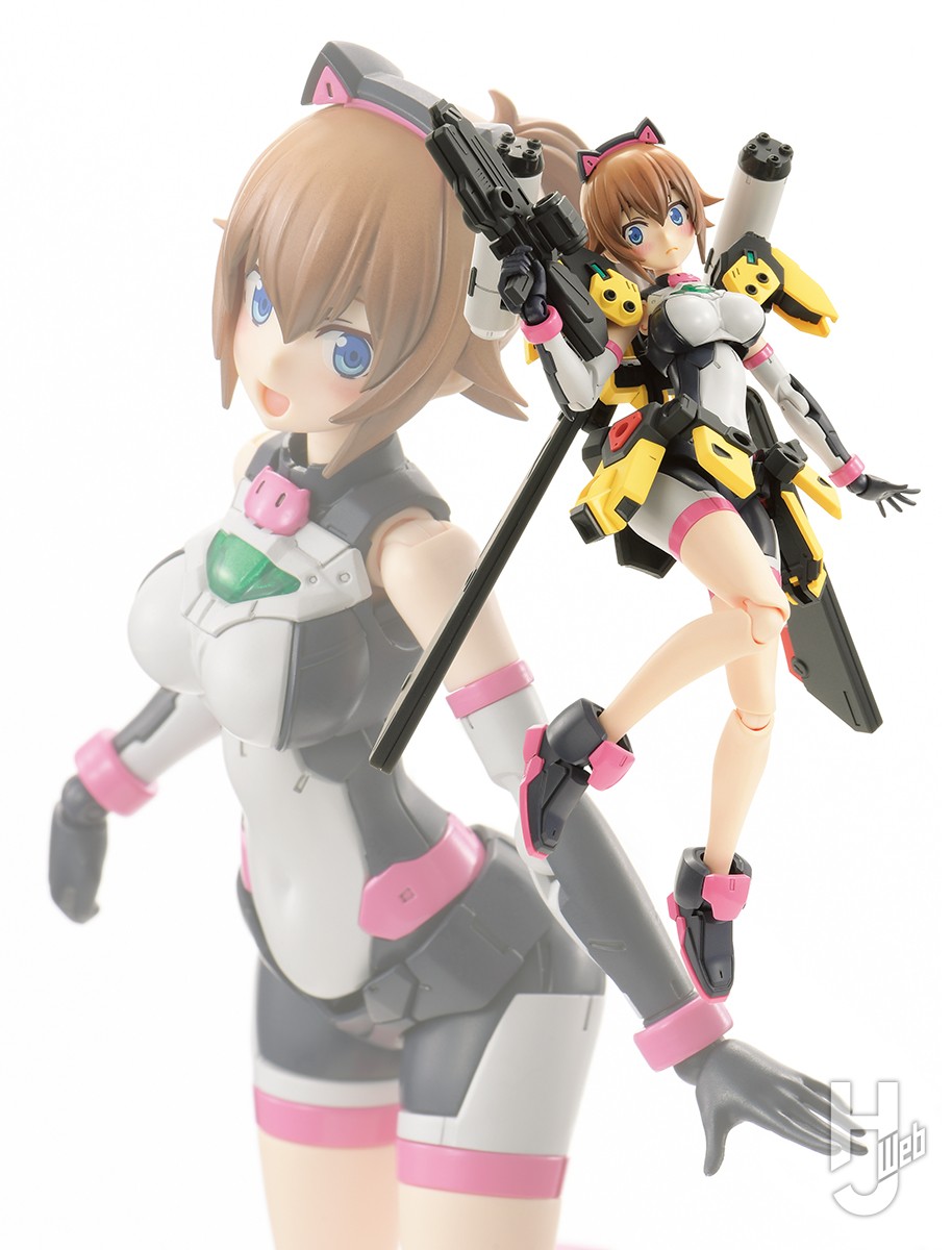 Figure-rise Standard化された「あばたーふみな」完成度の高いキットを