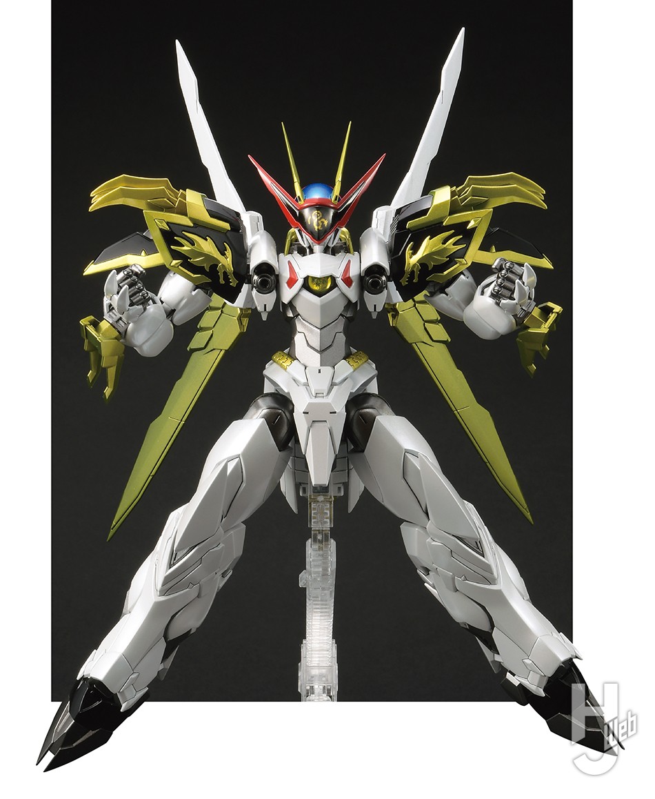 HG Amplified IMGN の高等身版の「龍王丸」をさらに美しく仕上げる