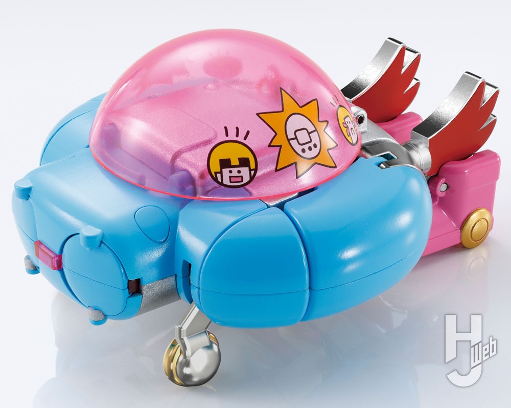 まさかの登場「ちょーごーきん たまごっちろぼ」未彩色テストショット