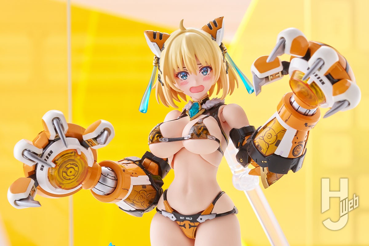 バニースーツなのに虎！？ ソフィアが新たな衣装でプラモデル化