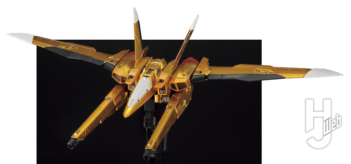 RGアカツキ（オオワシ装備）」＆「シラヌイパック」をメッキを活かした