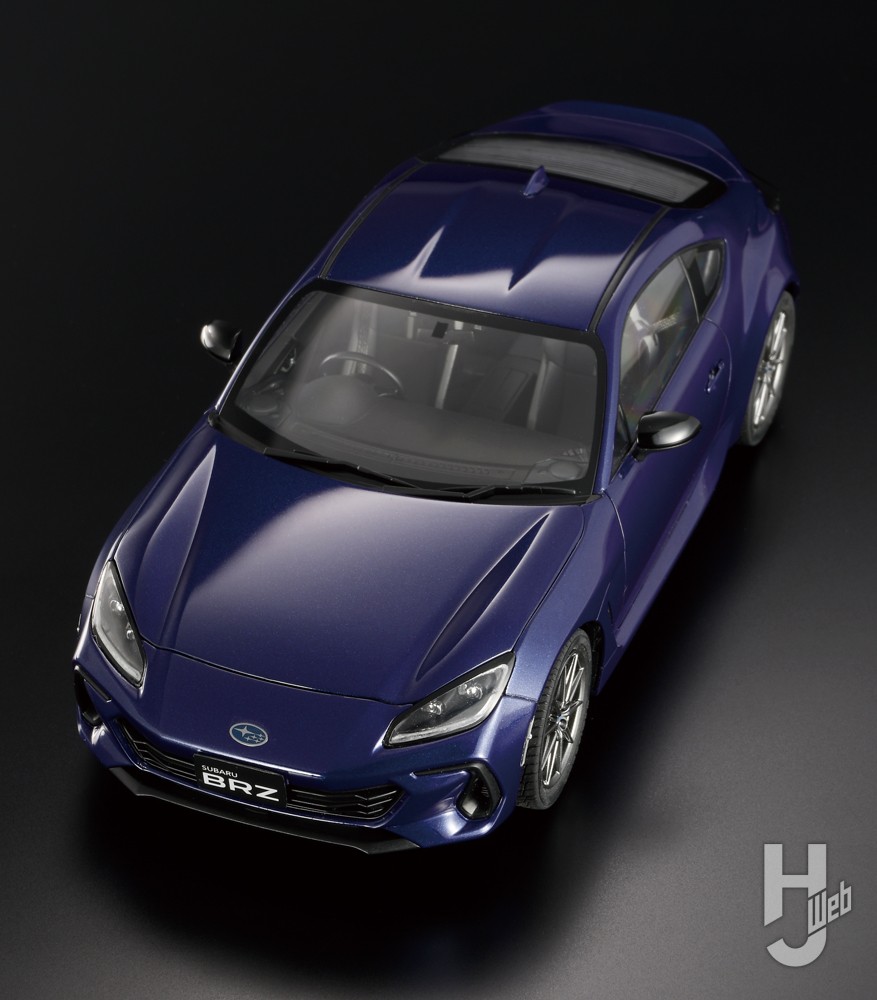 21世紀に復活したスバルBRZの二代目「ZD8型」がキット化！ 新色の