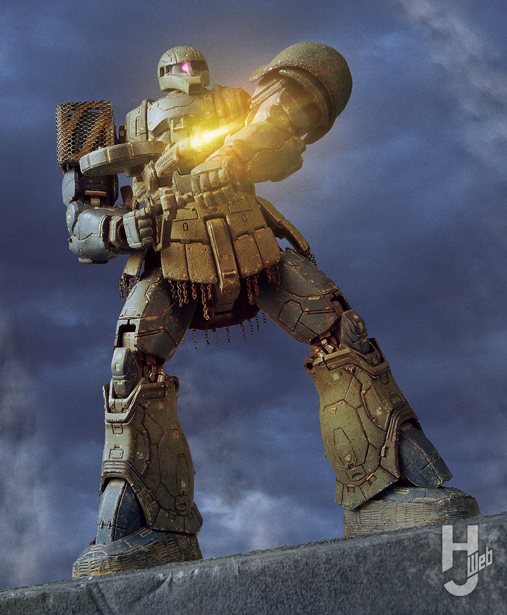 復讐のレクイエム』版ザクIを「HG ザクII F型 ソラリ機」からお気楽