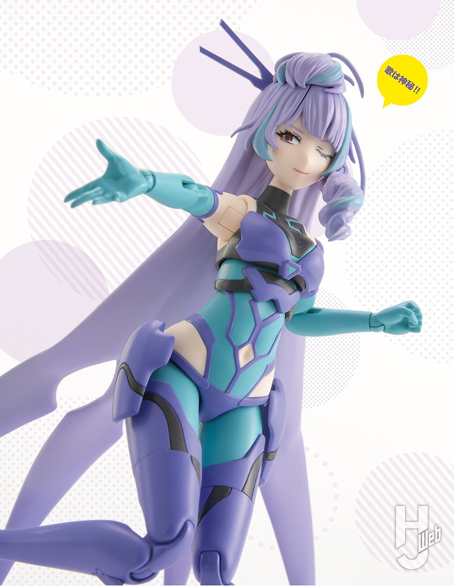 V.F.G.“ワルキューレ”「美雲・ギンヌメール」を特徴的な髪の塗り分けや