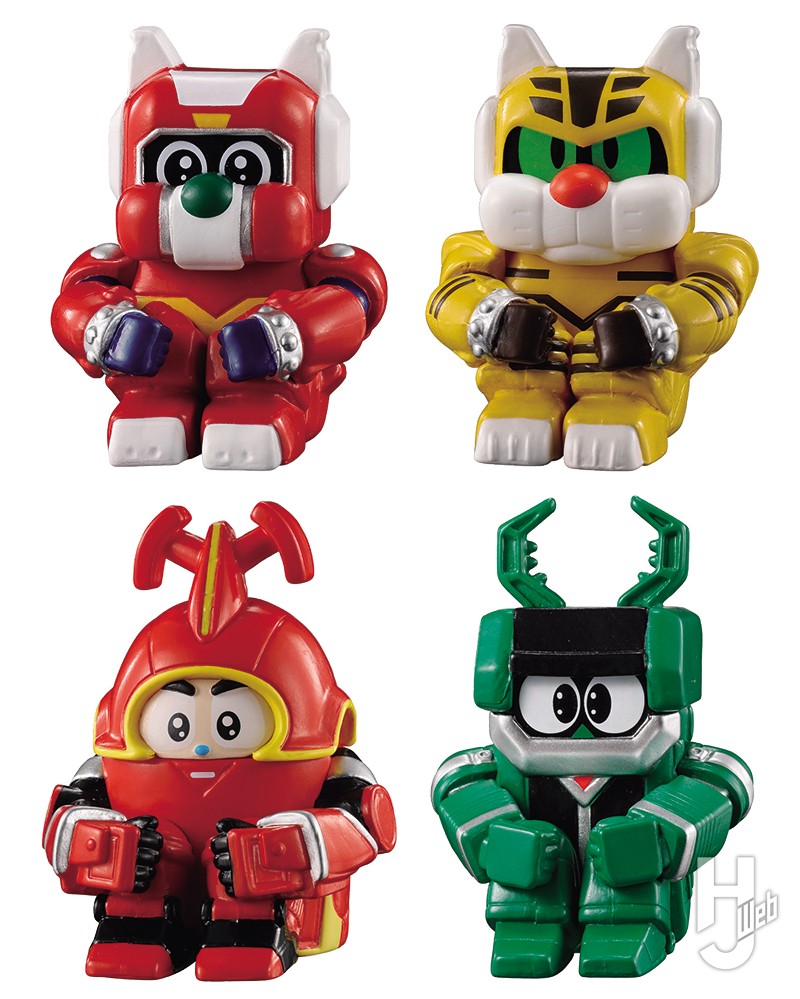 カプセルトイ最新情報】VAG「ゴレンジャー×おおかみくん」や、「ずんだ