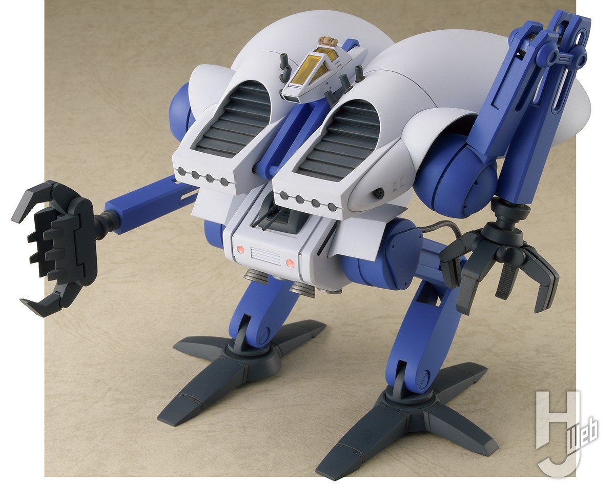 戦闘メカ ザブングル』の「ドラン・タイプ」をHG化に先駆けて半完成品