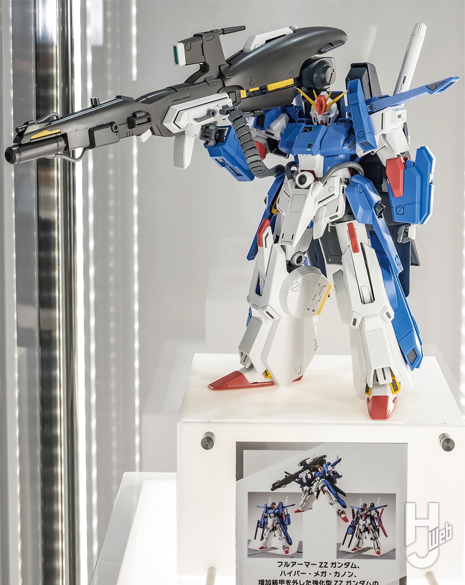 連載スタート】「MG フルアーマーZZガンダム Ver.Ka」の完成見本&機体