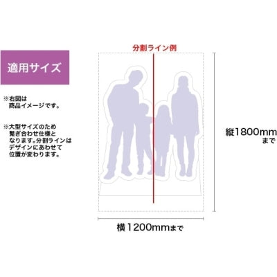 等身大パネル1200×1800|等身大パネルの通販なら誉プリンティング