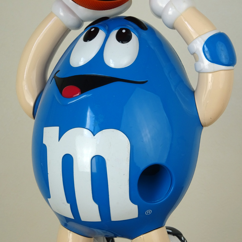 ヴィンテージ M&M ブルー チョコレート ディスペンサー | アンティーク