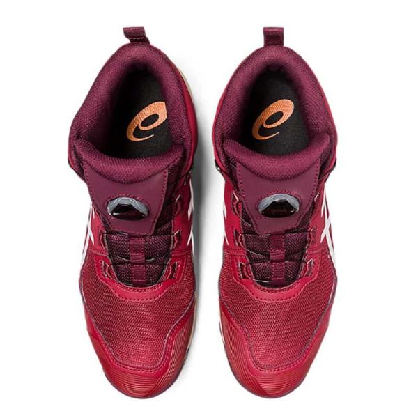 アシックス ウィンジョブ CP214 TS BOA ビートジュースxホワイト 26.5